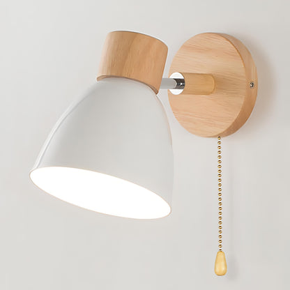 Traditional Nordic Pendant Lamp with Cord Pull