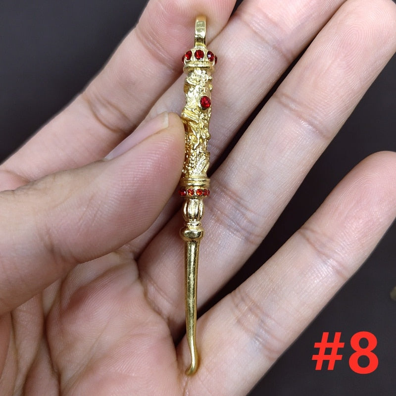 Classic Shine Metal Pocket Keychain