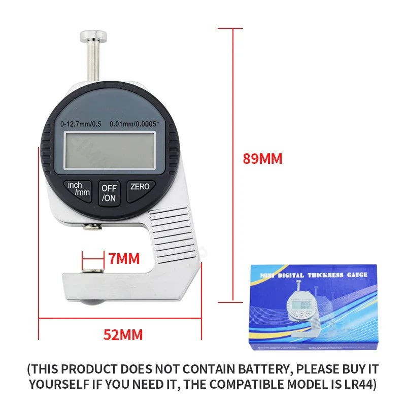 Accurate Digital Thickness Gauge Meter