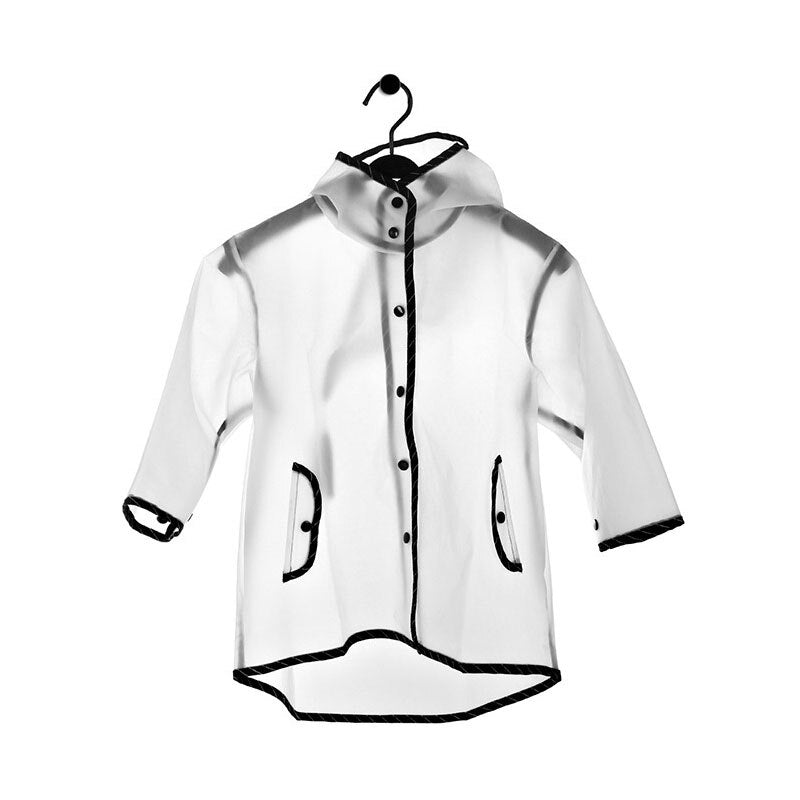 Clear Waterproof Children's Rain Jacket