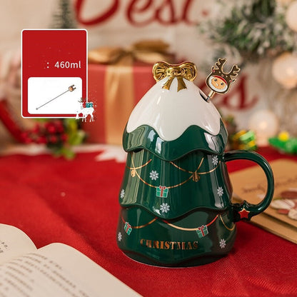 Colorful Holiday 3D Christmas Mug