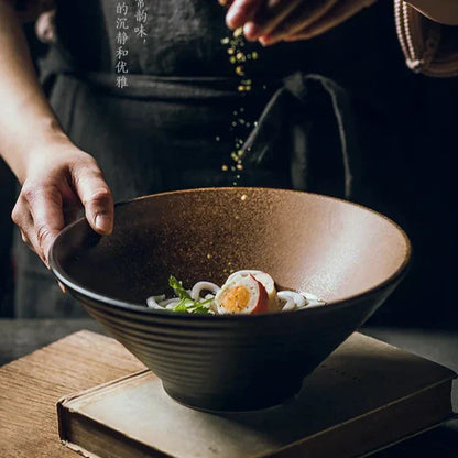 Traditional Handmade Ramen Soup Bowl
