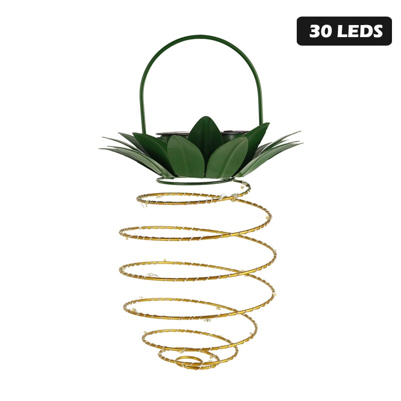 Tropical Outdoor Solar Powered Lamp