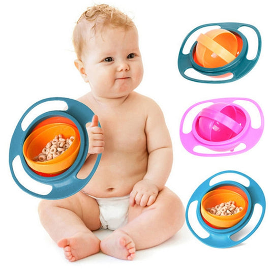 Easy Clean 360 Rotating Baby Bowl - Pexav