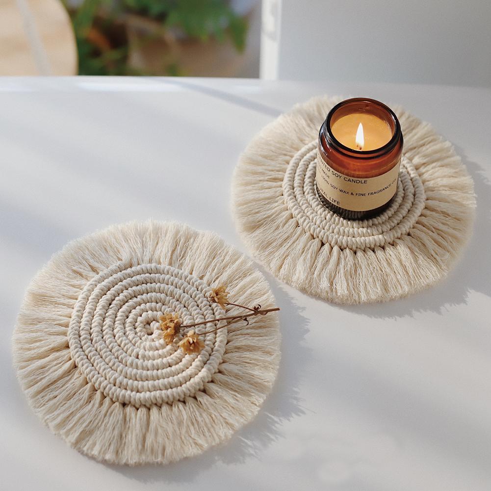 Bohemian Knotted Table Coaster - Pexav