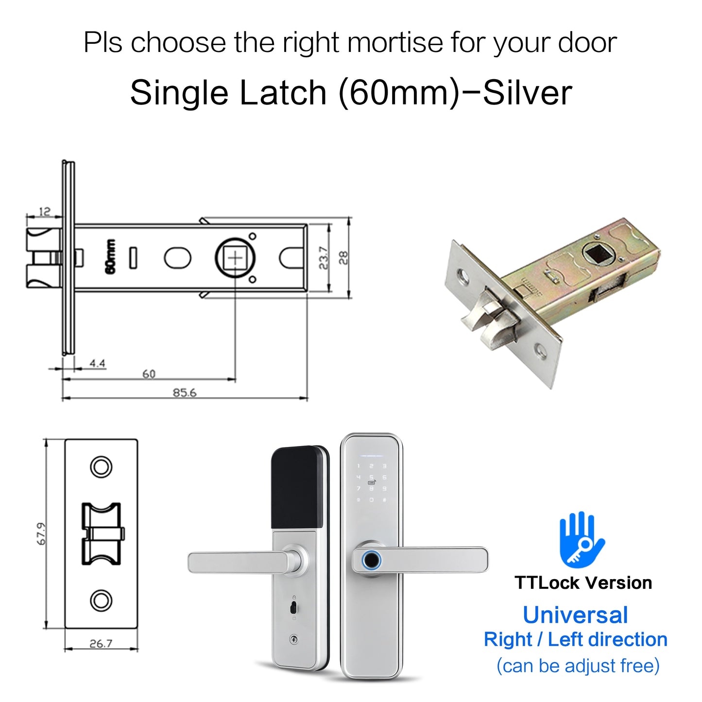 Advanced Digital Fingerprint Door Lock
