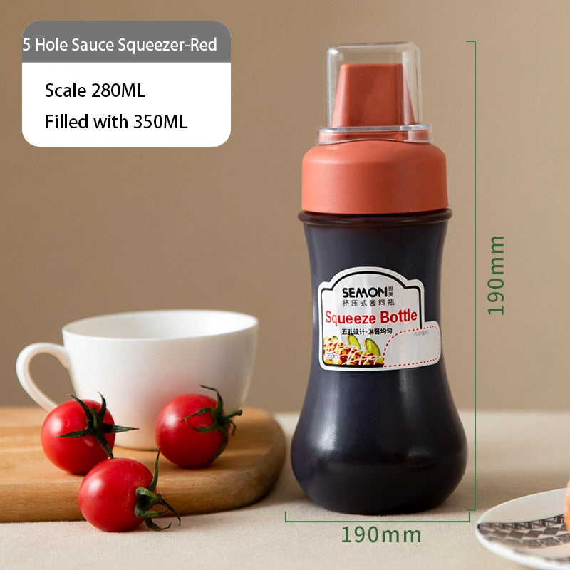 Condiment Easy Squeeze Sauce Bottle