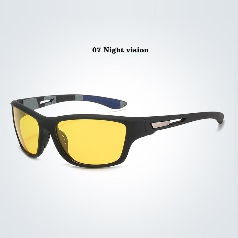 Trendy Mirrored UV Protection Sport Sunglasses