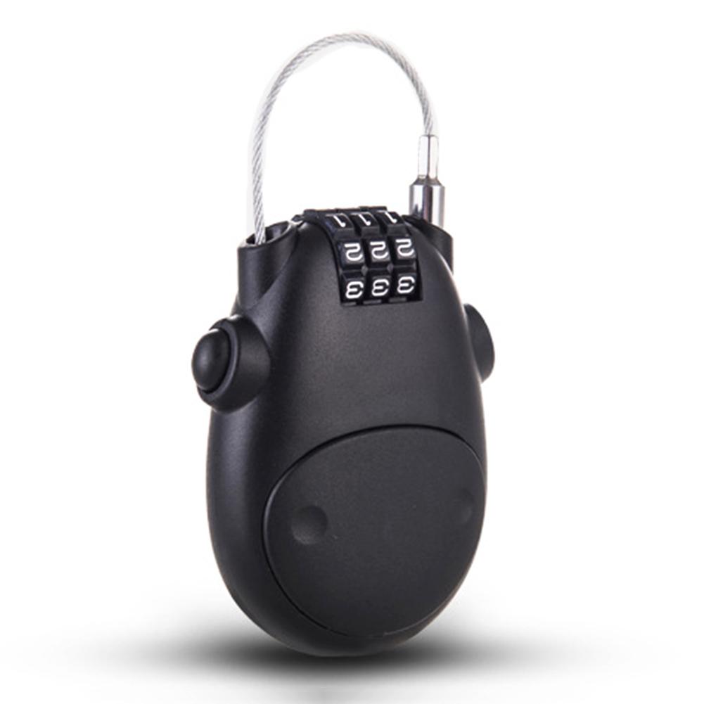 Adjustable Metal Cable Combination Lock