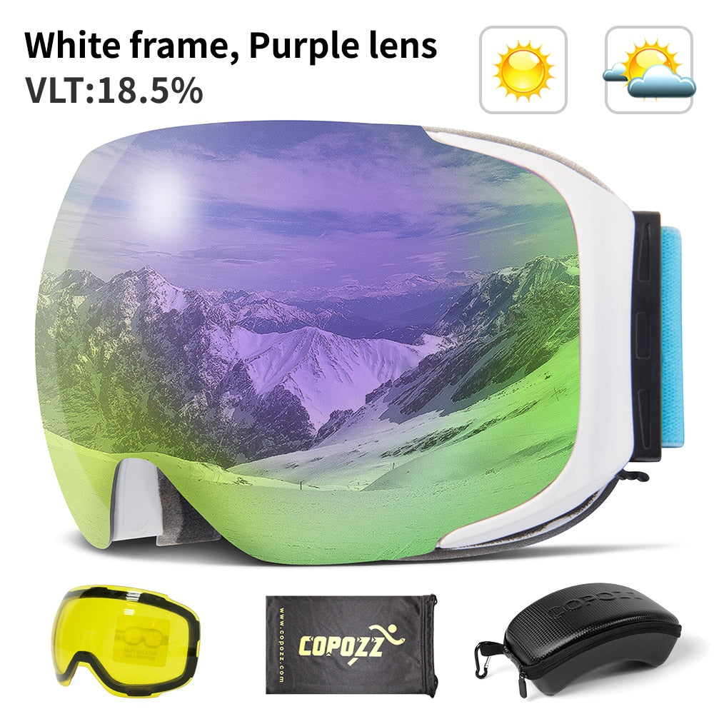 Clear Lens Waterproof Ski Snow Goggles