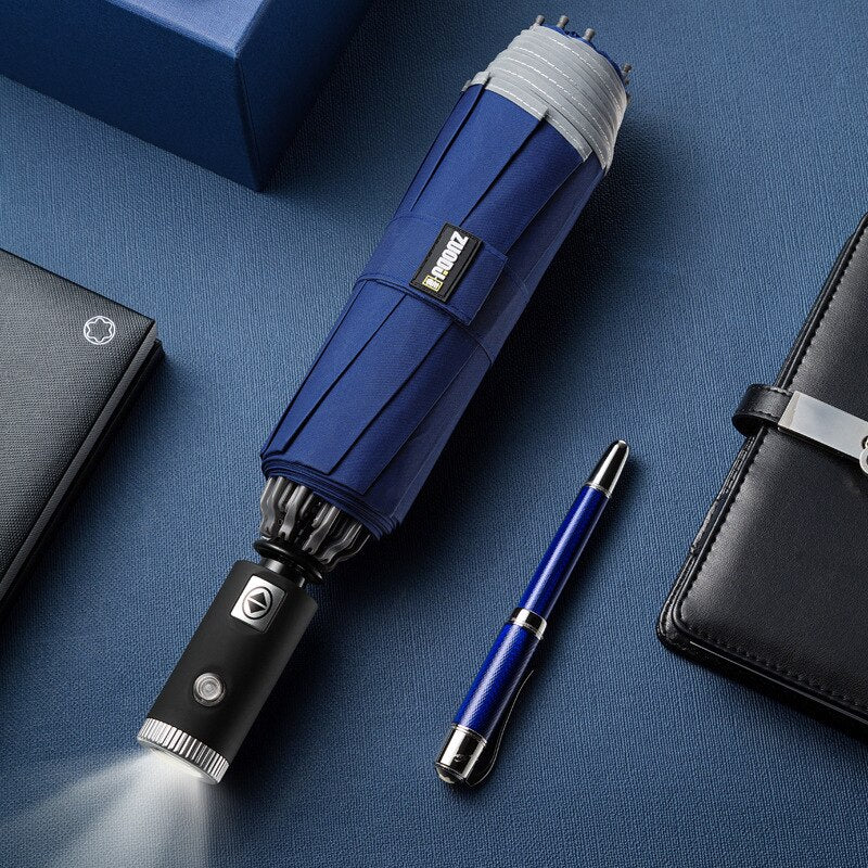 Waterproof Compact Auto Open Umbrella