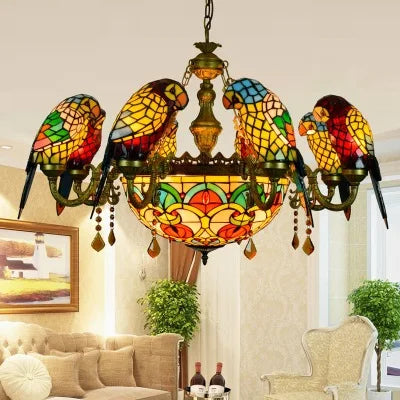 Vintage Bird Pendant Light Lamp