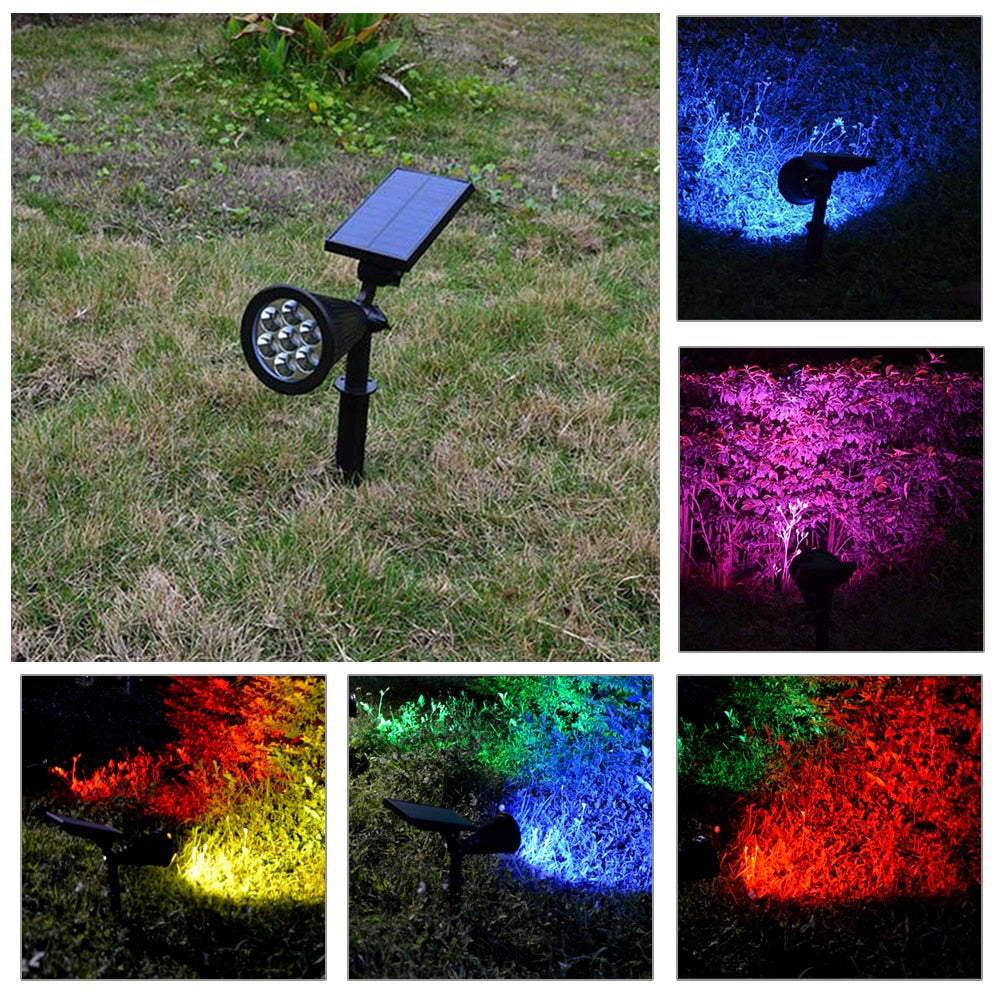 Bright Outdoor Adjustable Solar Garden Light - Pexav