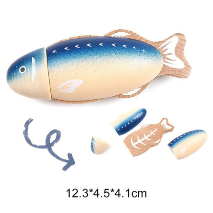 Small Play Kitchen Food Set