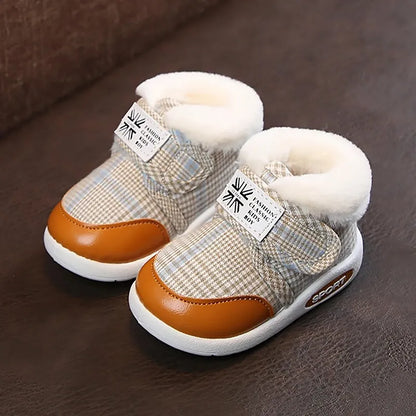 Baby First Steps Cozy Snow Boots - Pexav