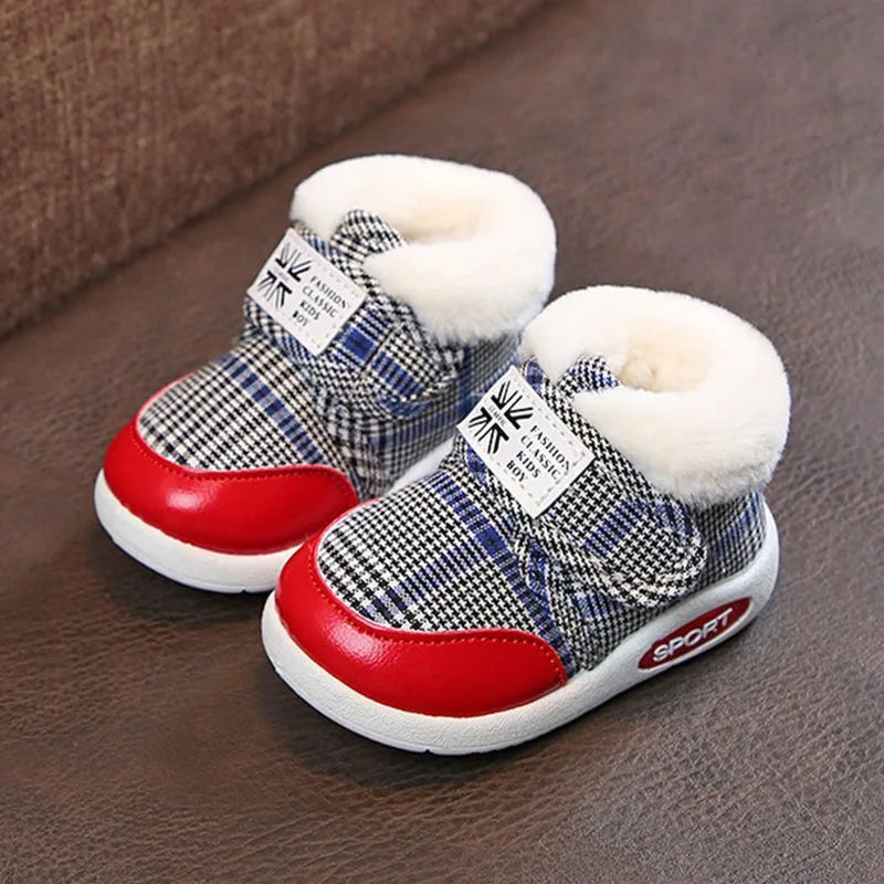 Baby First Steps Cozy Snow Boots