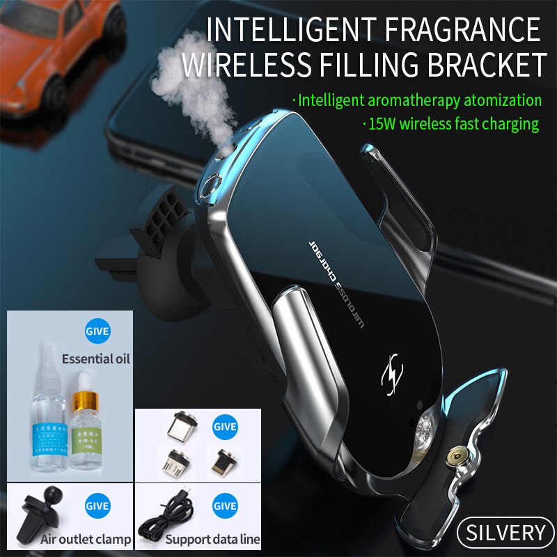 Advanced Fragrance Wireless Car Phone Charger Mount