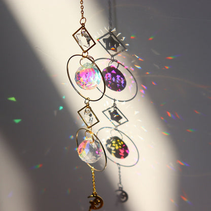 Beautiful Crystal Wind Chime Sun Catcher Decoration