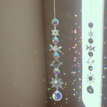 Beautiful Crystal Wind Chime Sun Catcher Decoration