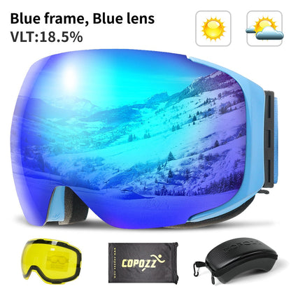 Clear Lens Waterproof Ski Snow Goggles