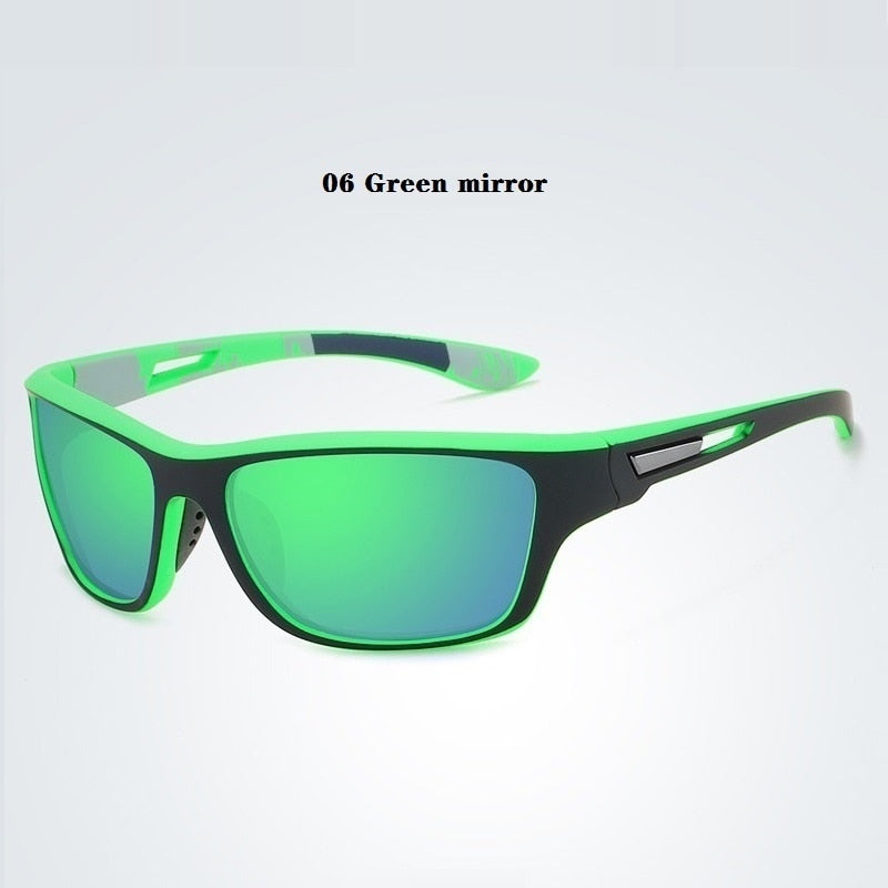 Trendy Mirrored UV Protection Sport Sunglasses