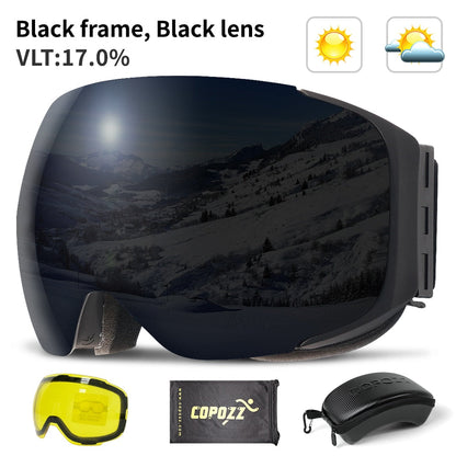 Clear Lens Waterproof Ski Snow Goggles