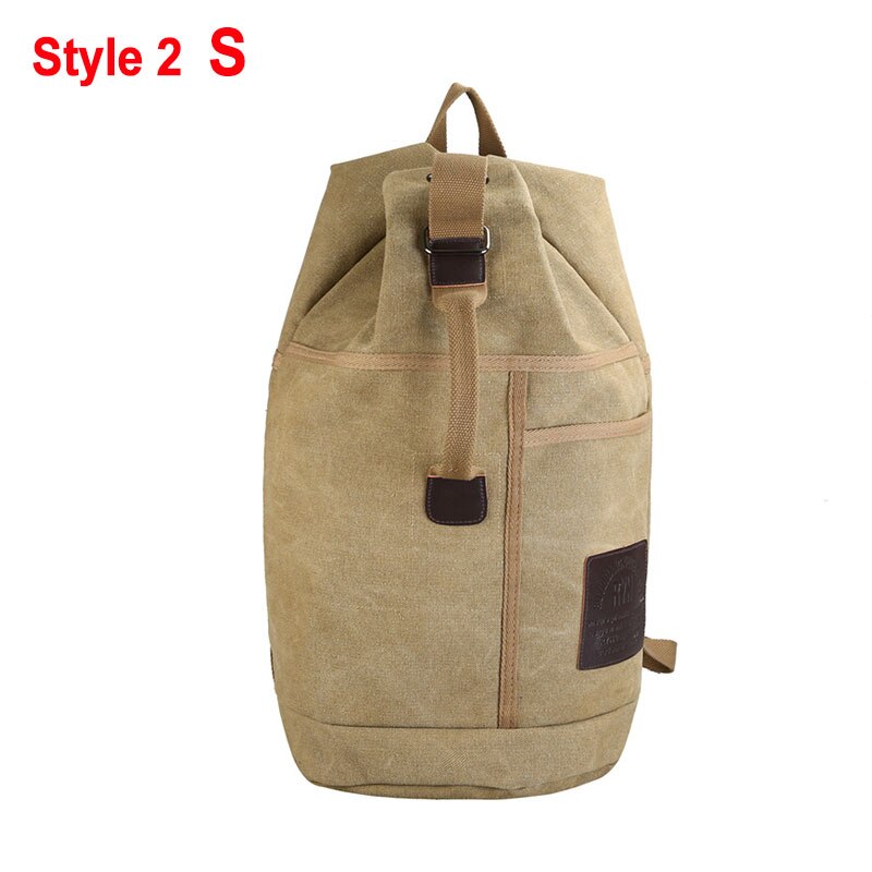 Travel Ready Canvas Hiking Backpack Bag