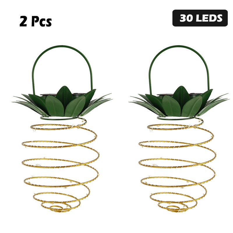 Tropical Outdoor Solar Powered Lamp
