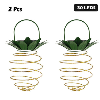 Tropical Outdoor Solar Powered Lamp