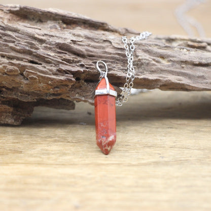 Boho Gemstone Balance Pendant Necklace