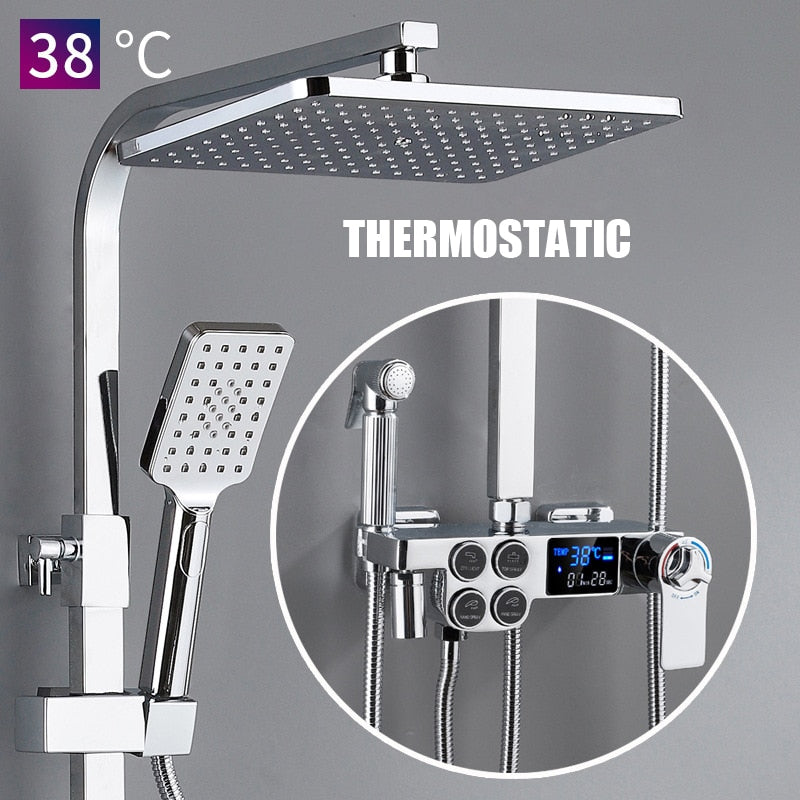 Luxury Touchless Automatic Bathroom Faucet