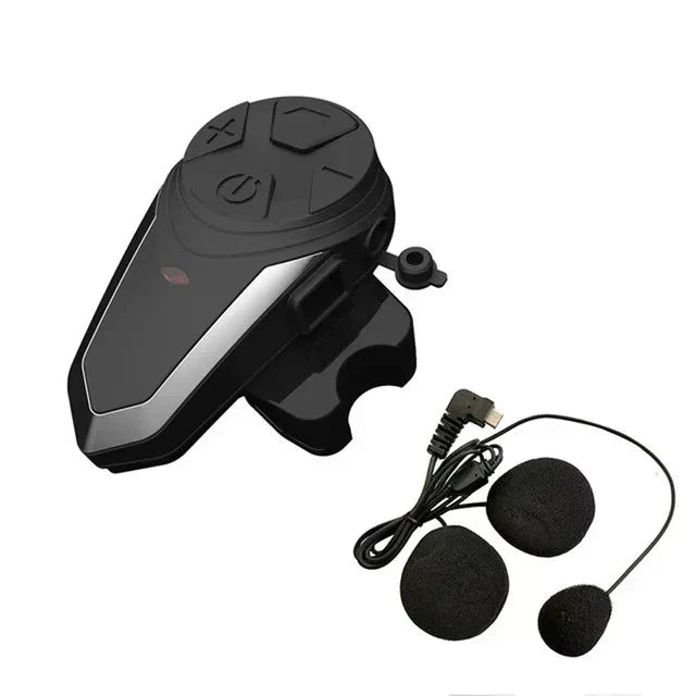Wireless Motorcycle Helmet Headset with Bluetooth and Long Range