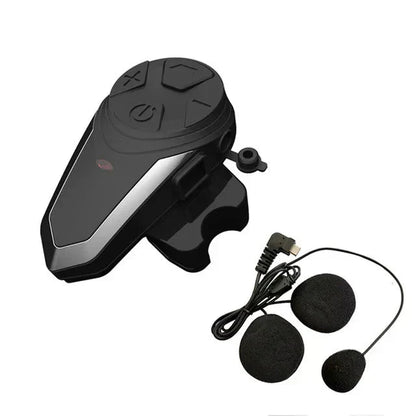 Wireless Motorcycle Helmet Headset with Bluetooth and Long Range
