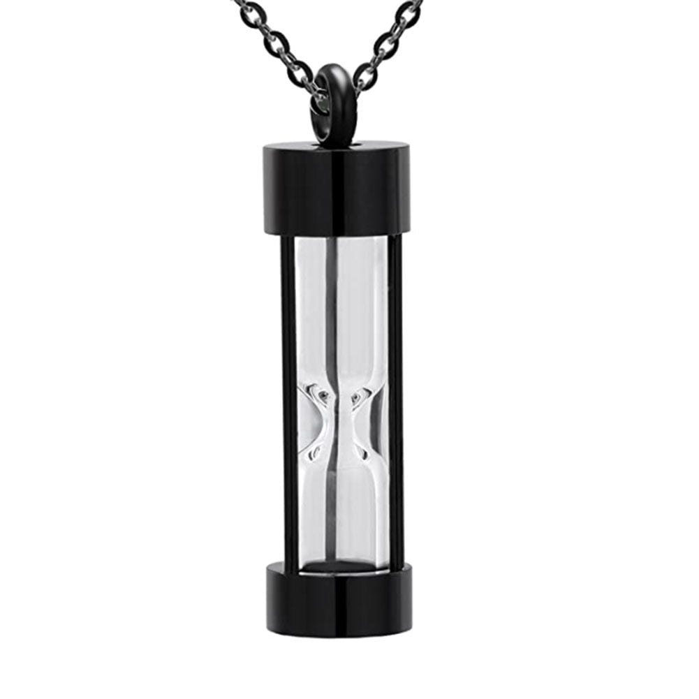 Timeless Sand Timer Pendant Necklace