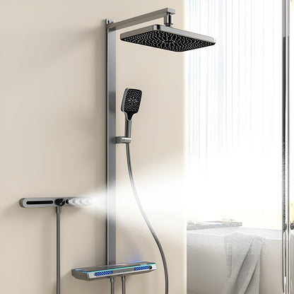 Temperature Control Rain Shower Head Set - Pexav