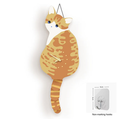 Fun Feline Home Clock