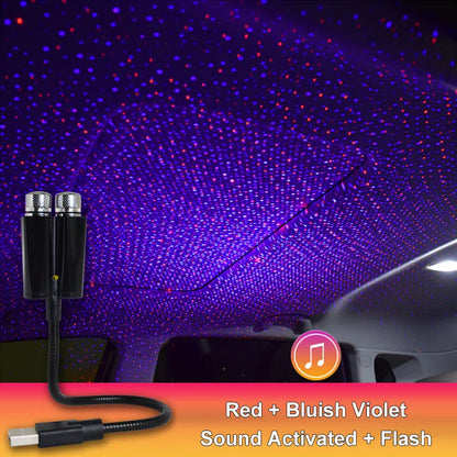 Vibrant Starry Sound Sensitive LED Night Lamp