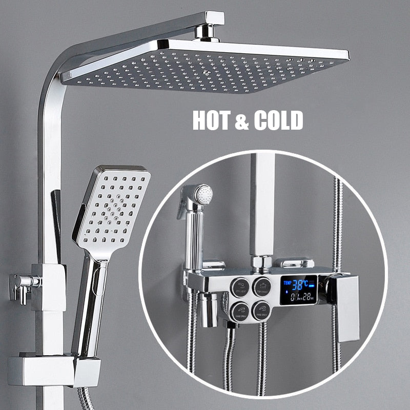 Luxury Touchless Automatic Bathroom Faucet