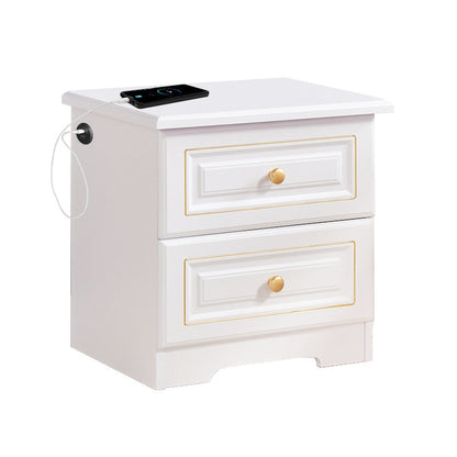 Compact Wireless Charging Bedside Speaker Table