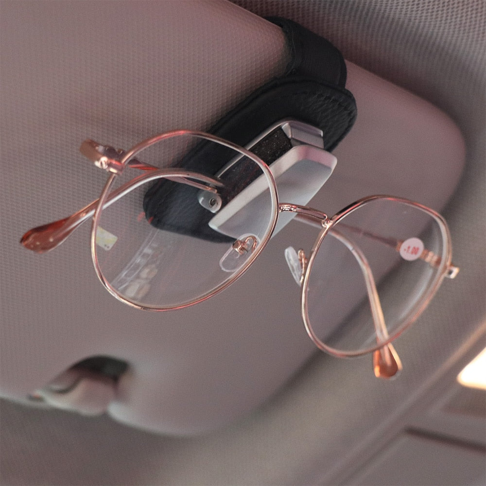 Universal Car Sunglasses Clip Holder - Pexav
