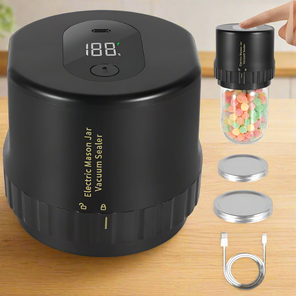 Automatic Vacuum Sealer for Food Storage Containers - Pexav