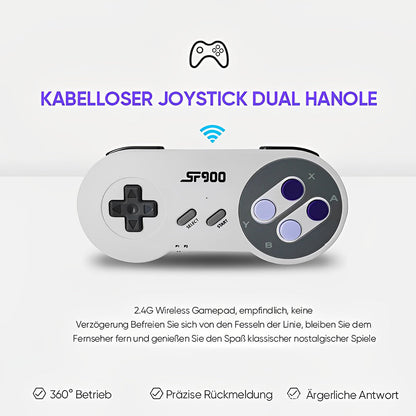 Classic Retro Gaming System with 926 Preloaded Games