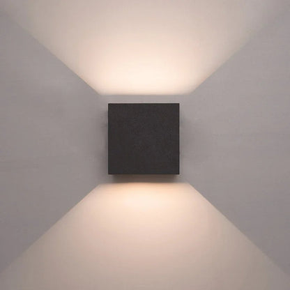 Contemporary Dimmable Cube LED Wall Lamp - Pexav