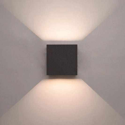 Contemporary Dimmable Cube LED Wall Lamp - Pexav
