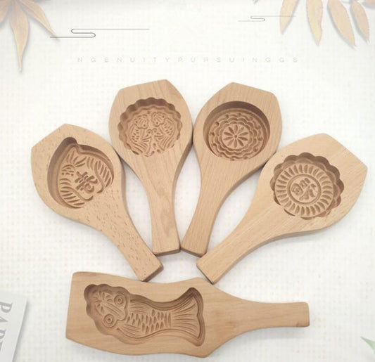 Unique Wood Cake Decorating Molds - Pexav