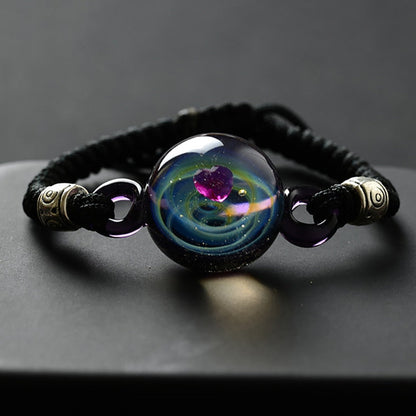 Unique Space Theme Beaded Bracelet