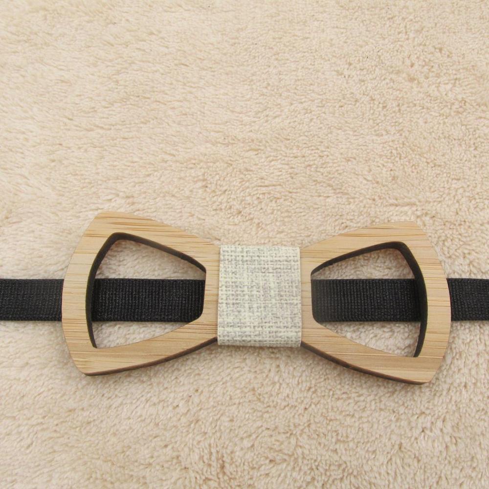 Unique Wooden Anchor Bow Tie