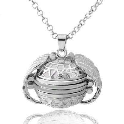 Vintage Wing Shaped Picture Pendant