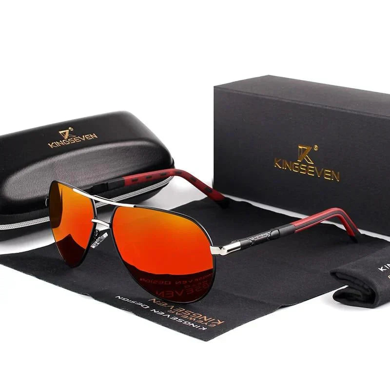 Trendy Men's Shades with UV Protection