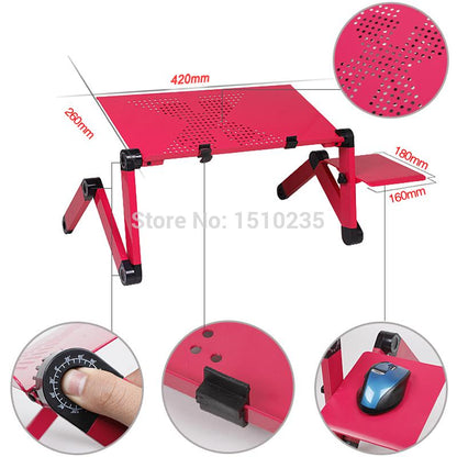Adjustable Comfortable Laptop Desk Stand